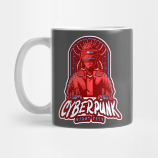 Cyberpunk Night City Mug